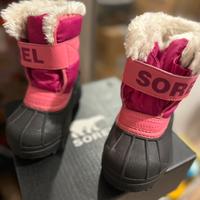 Scarponcini montagna neve SOREL taglia 25