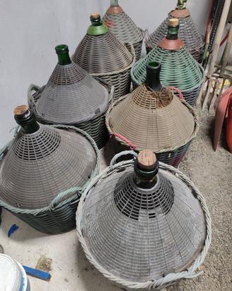 Damigiane in vetro da 54 litri