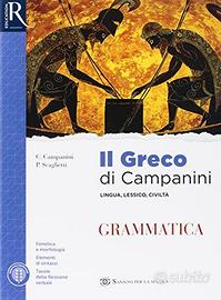 Il greco di Campanini. Grammatica 9788838325656