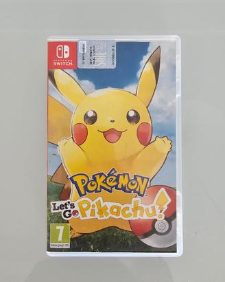 Gioco Pokemon Let's Go Pikachu Nintendo Switch