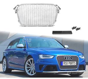 GRIGLIA PER AUDI A4 B8 11-15 COLORE GRIGIO CHIARO