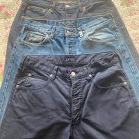 Jeans Armani Guess Levis e polo Fred Perry