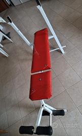 panca piana e inclinabile multifunzione