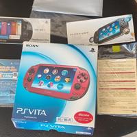 ps vita WiFi 3g COSMIC RED GIAPPONESE COME NUOVA!!