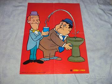stanlio eollio poster vintage