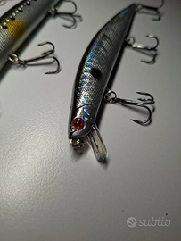5 Esche Da Pesca A Cucchiaio In Metallo | Lotto Multiuso Per Acqua Dolce E Salata | Crankbait Affondanti Per Bass E Predatori
