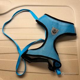 Pettorina con guinzaglio per cane o gatto