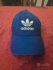 Berretto Adidas blu regolabile
