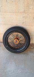 cerchio faba Motard  gommato 