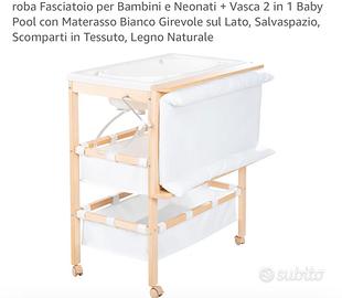 Fasciato eo in legno con vasca