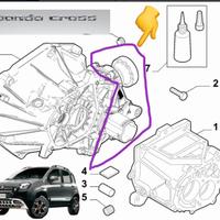 Fiat Panda Cross 0.9 Twinair scatola ripartitore