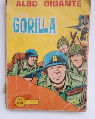 "Gorilla" fumetto mensile del '73