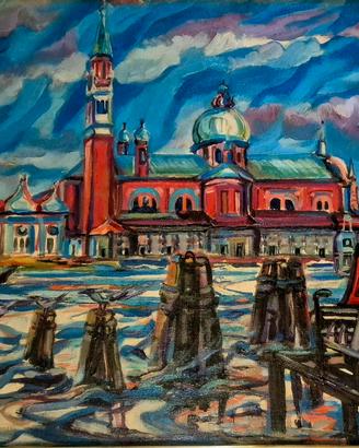 Venezia quadro della pittrice Annemarie Asam 