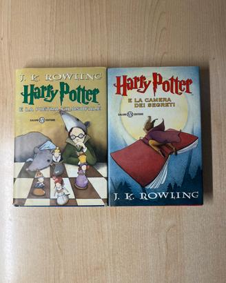 Harry Potter 1 e 2 Salani Editore - Prime edizioni