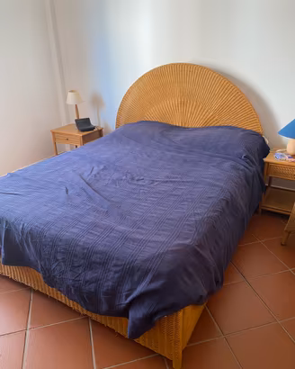 Letto e cassettiera