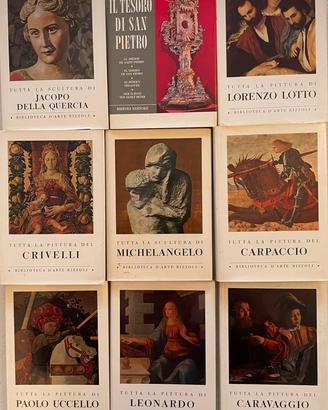 Biblioteca d’arte Rizzoli 29 volumi