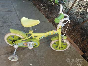 bici bimbo /a verde pampers 
