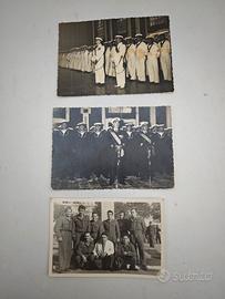 Lotto 3 Foto Epoca Militari Marina / Esercito