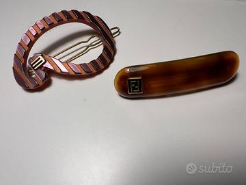 Fermagli capelli ETRO e FENDI