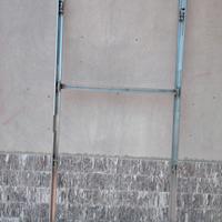 Controtelaio porta blindata acciaio zincato 210x90