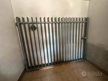 Cancello Recinzione in ferro zincato 240 x 177 cm