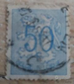 50c stemma araldico sovrastampa 1965