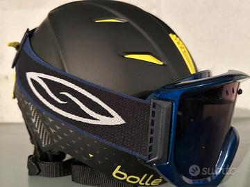 Casco Bollé e maschera Smith