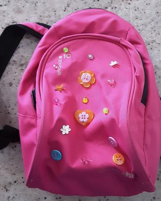 ZAINO piccolo Quechua rosa