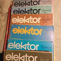 ELEKTOR RIVISTE ELETTRONICA ANNI 80 COLLEZIONE