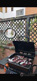 Bbq a gas e bombola nuova