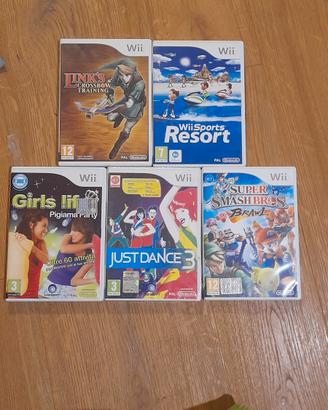 lotto videogiochi wii 