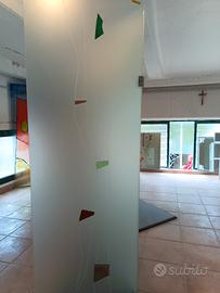 Vetri decorati per porte 