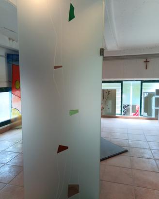 Vetri decorati per porte 