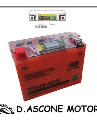 Batteria MOTO OUTDO UT12B-4 Monster 400 620 800 10