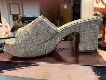 SABOT IN RAFFIA NUOVI NR 40
