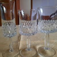 bicchieri di cristallo 6 persone 