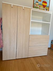 Combinazioni di mobili per camerettabianco/betulla