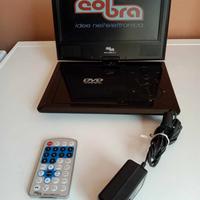 LETTORE PORTATILE DVD-SD-USB COBRA