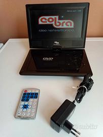 LETTORE PORTATILE DVD-SD-USB COBRA