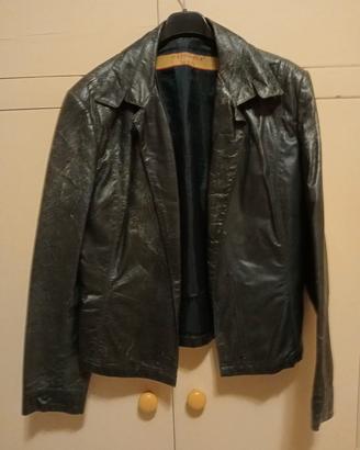 giacca corta donna in vera pelle 