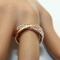 Esclusivo anello oro su argento pietre