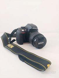 Nikon D3300 - Kit completo - Pari al nuovo