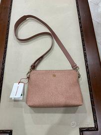 Borsa a tracolla Borbonese rosa