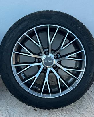 Cerchi MAK da 17 (5x112) + Invernali 225/50 R17