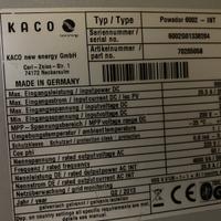 Inverter Fotovoltaico 6KW Kaco Powador 6002