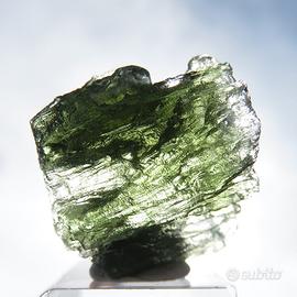 Minerali - Moldavite naturale con certificato