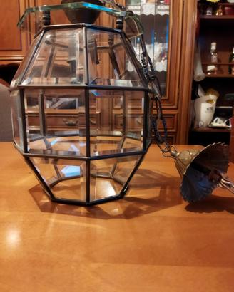 Lampadario a lanterna Adolf Loos