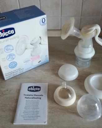 Tiralatte manuale biberon chicco natural feeling