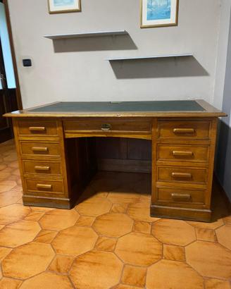 Scrivania Ministeriale Antica Da Centro ufficio