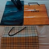 Shoppers Fendi Burberry YSL
